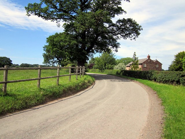 Irons Lane at Hollowmoor Heath