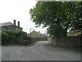 Mill Lane - looking up from Hazel Close