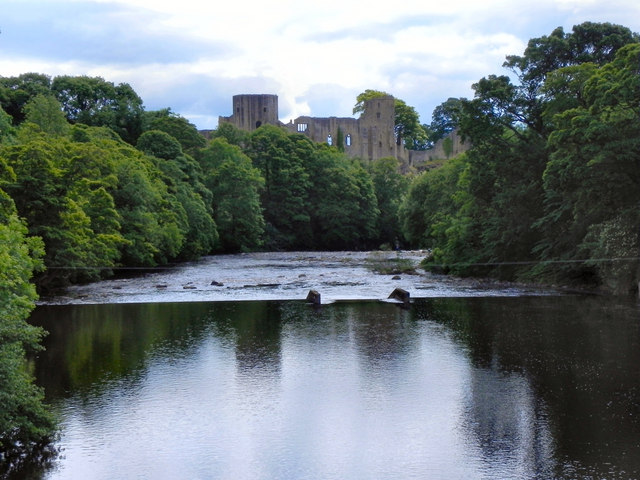 Barnard Castle and the River Tees