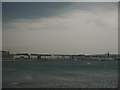 Storm over Weymouth beach