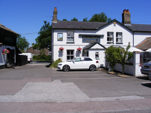 George & Dragon Public House, Elsworth © Adrian Cable :: Geograph ...