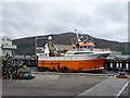 NH1293 : Trawler berthed at Ullapool by Robin Drayton