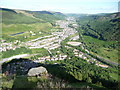 Blaenrhondda and Treherbert from Pen-pych