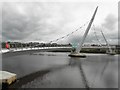 C4316 : Peace bridge, Derry / Londonderry (4) by Kenneth  Allen