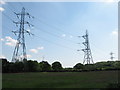 Pylons near Allt Laes