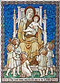 St Gabriel, Walm Lane, Cricklewood - Mosaic in north chapel