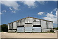 Farm building opposite the lane to Colenso