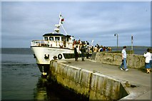ND3773 : John o' Groats Harbour - 1987 by Helmut Zozmann