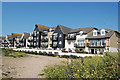 Houses on edge of Sovereign Harbour development