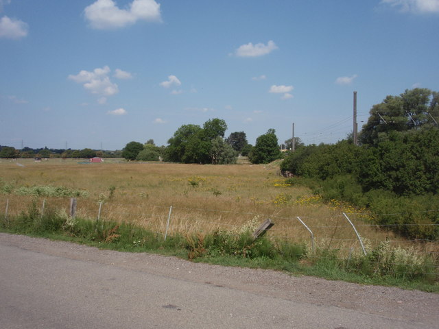 Field beside railway