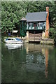 SU6190 : Howbury Park Boathouse by Philip Halling