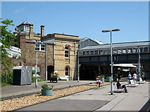 TQ4109 : Lewes Station - Platform Three by Roy Hughes