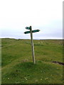NM1253 : Footpath sign on Coll by Gordon Brown