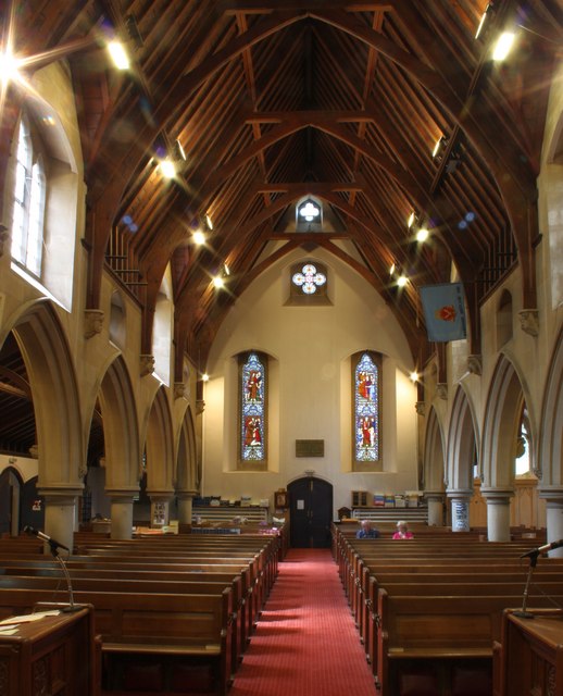 The nave, Holy Trinity Church, Link Top,... © Bob Embleton cc-by-sa/2.0 ...