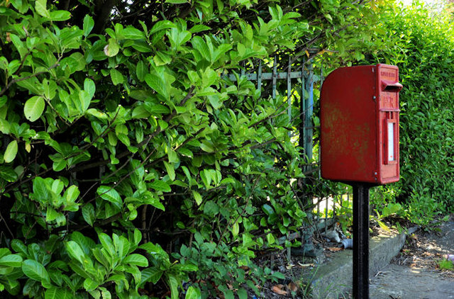 Letter box, Ravarnet near Lisburn