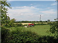 Tractor at Ty Du Farm, Nash