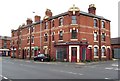 Old building on the corner of Horsefair and Churchfields, Kidderminster