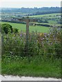 Signpost at Peppering High Barn