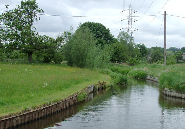 Canal feeder channel near  Norton Green, Stoke-on-Trent
