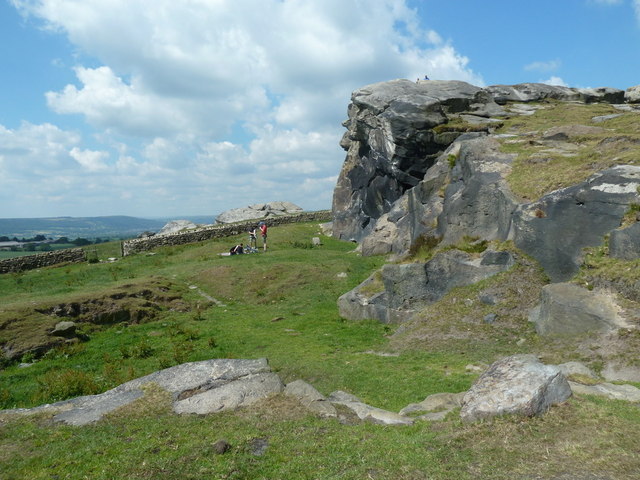 Almscliff Crag Andrew Hill Geograph Britain And Ireland