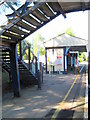 Sway Railway Station Platform