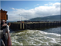 NS1776 : Doon The Watter - 25th June 2011 : Arriving At The New Pier, Dunoon by Richard West
