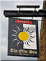 The Olde Sun sign