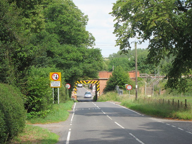 Bridge of road at Whilton