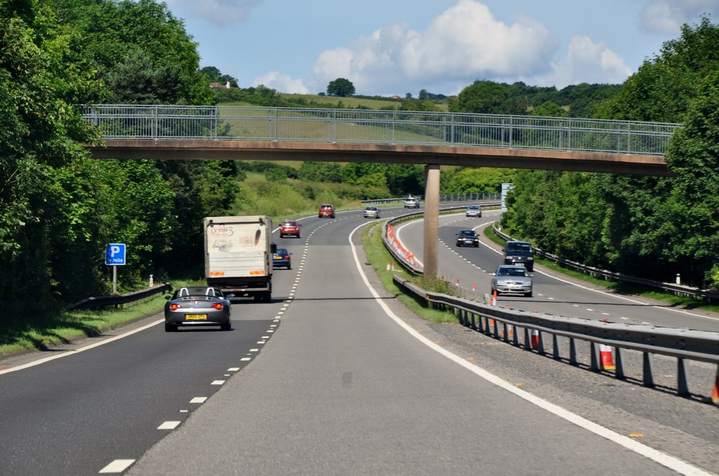 Exeter : The A30 Dual Carriageway © Lewis Clarke cc-by-sa/2.0 ...