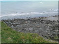 SN5575 : Coastal Erosion, Ceredigion Coast by Eirian Evans