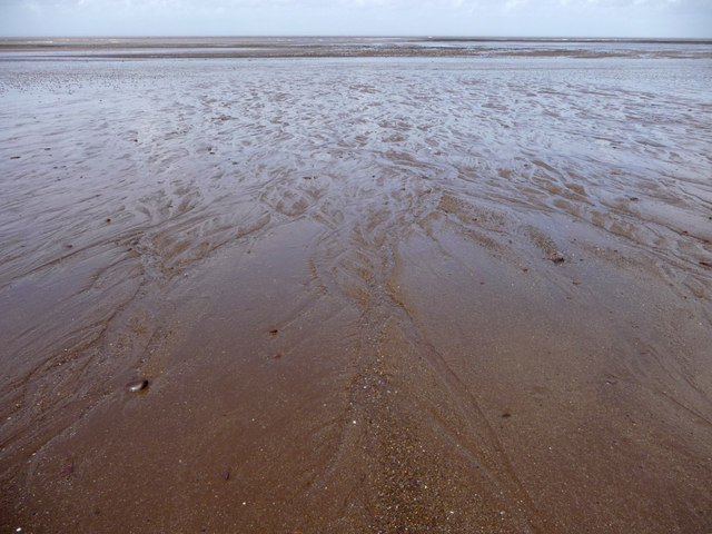 Sand Patterns, Minehead Beach, Somerset