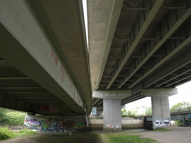 Flyover at Marsh Mills © Derek Harper cc-by-sa/2.0 :: Geograph Britain ...