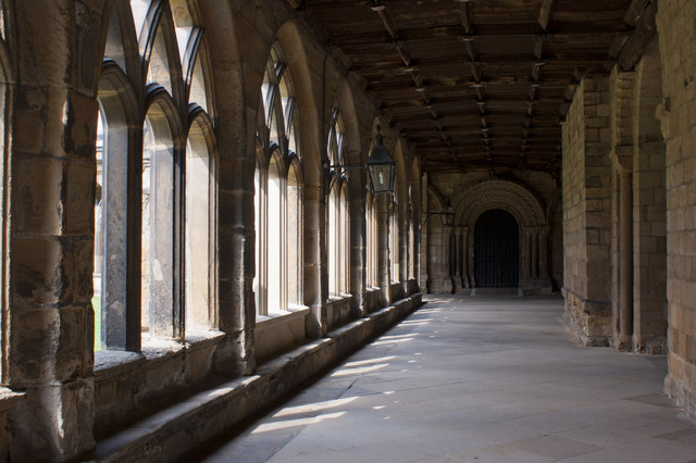 Durham Cathedral - the cloisters © Ian Greig :: Geograph Britain and ...