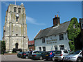 Beccles Tower and the Swan House, Market Place