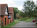 Converted barns at Upper Harlestone