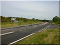 NZ1797 : Road junction on the A1 by Gordon Elliott