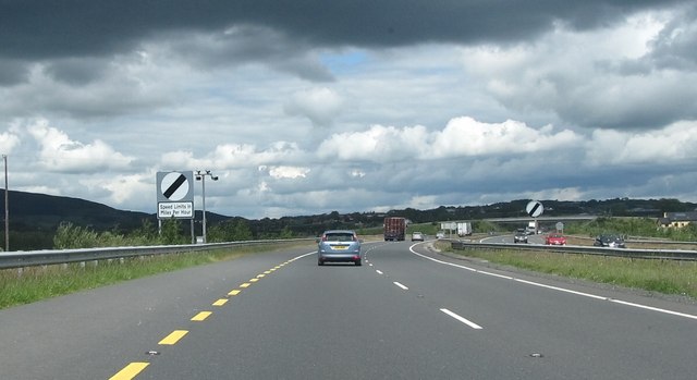 The Dublin to Belfast Road at the Border Eric Jones cc by sa 2.0