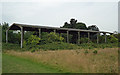 Abandoned farm building