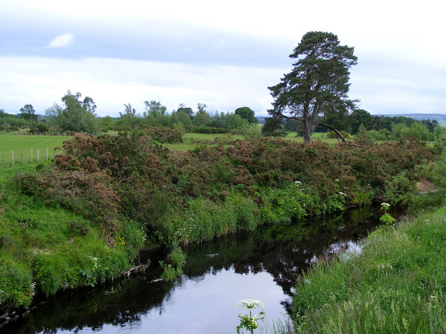 The River Lossie at Kirkhill
