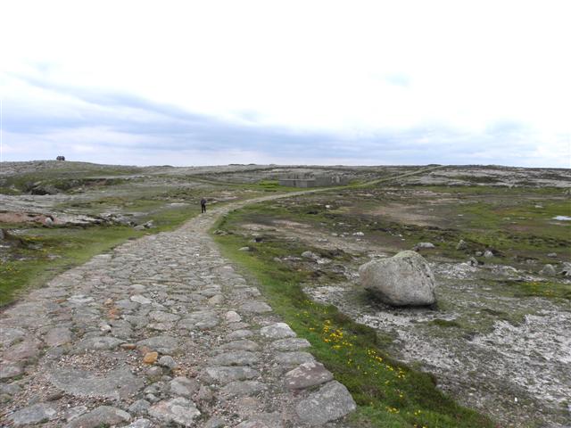 Old cobbled road, Tory Island