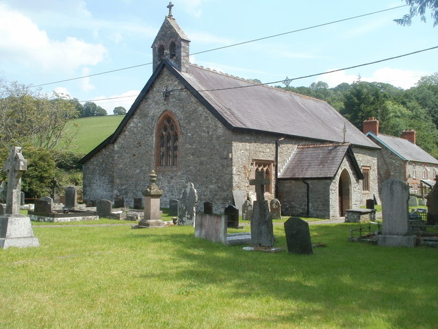 Church of St Cwrdaf, Llanwrda © Jaggery cc-by-sa/2.0 :: Geograph ...