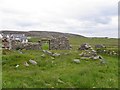 B8645 : Ruins, Tory Island by Kenneth  Allen