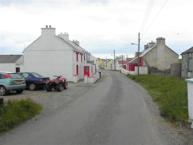 A quiet road, Tory Island