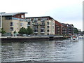TQ1769 : Apartments on the river, Hampton Wick by Malc McDonald