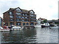 TQ1769 : Apartments on the Thames at Hampton Wick by Malc McDonald