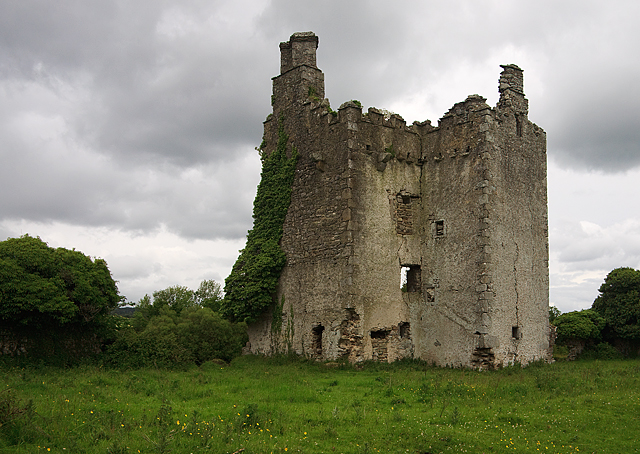 Castles of Leinster: Cloncourse, Laois... © Mike Searle cc-by-sa/2.0 ...