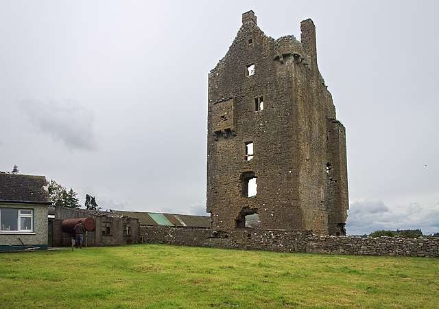 Castles of Leinster: Garranmaconly,... © Mike Searle :: Geograph Ireland