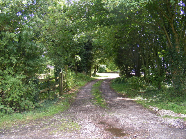 The entrance to Church Farmhouse