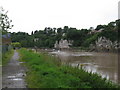 Path beside the Wye in Chepstow