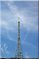 TQ2990 : TV transmitter and mast, Alexandra Palace by Jim Osley